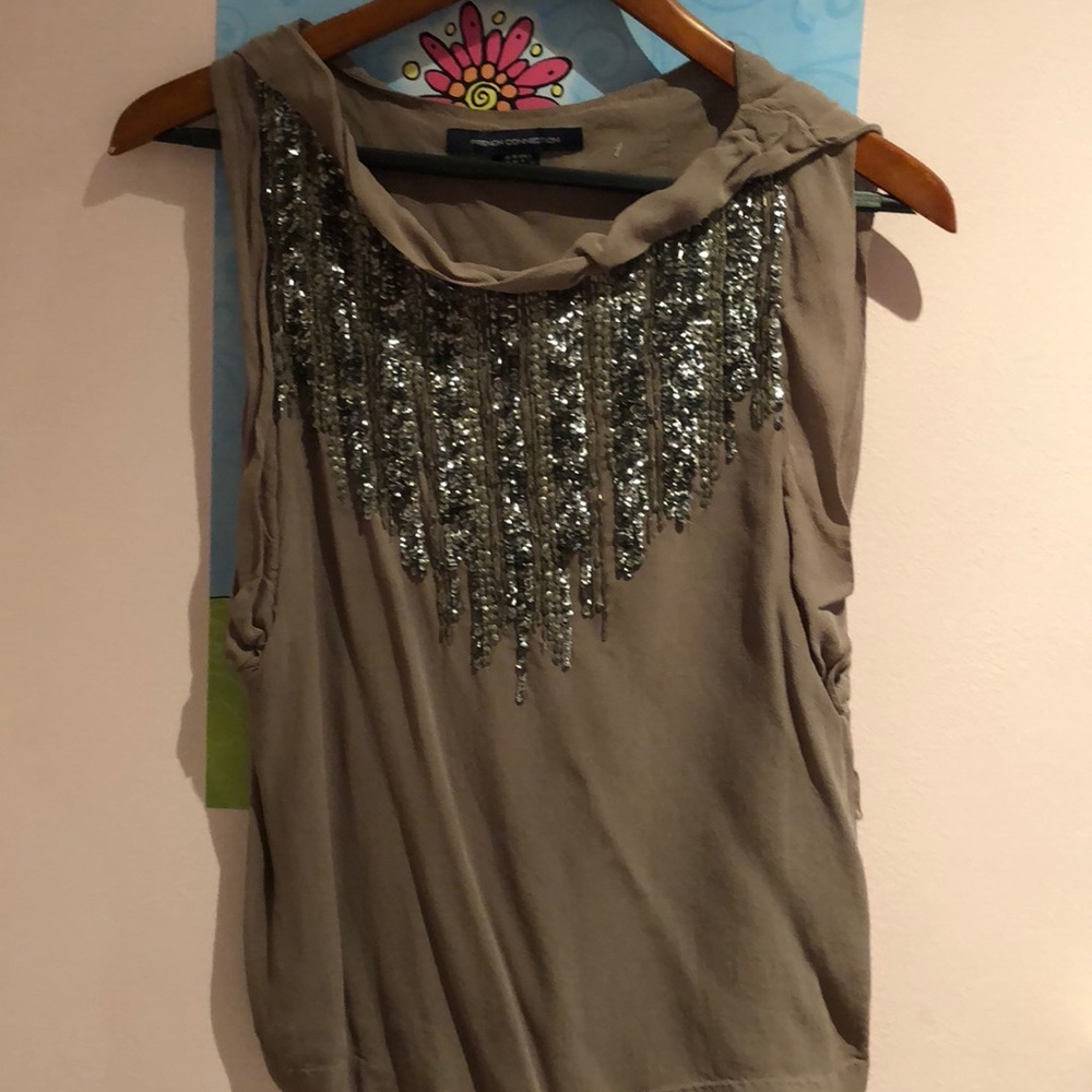 Sequined shirt